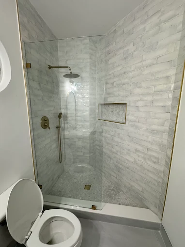 Walk-In Shower Retreat - GPS Remodeling bathroom project in Boca Raton